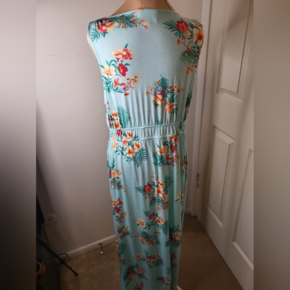 Olive & Oak - Multicolored Summer Maxi Dress, Size XL - Picture 4 of 5